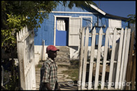 Cases típiques de la zona. Dunmore Town - Harbour Island - Eleuthera.