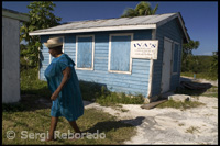 Botiga d'artesania d'Iva Thompson - New Bight - Cat Island. Bahames