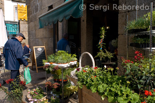 Floristeria al casc antic de Santiago de Compostel la.