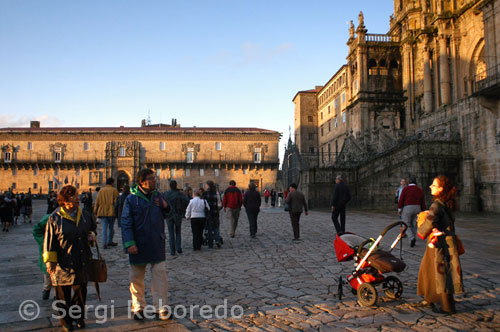 Plaza del Obradoiro. Santiago de Compostel la.