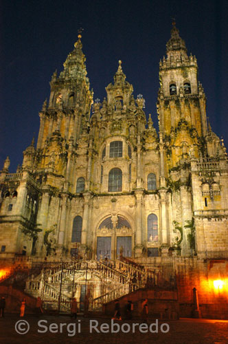 Església de Santiago. Praza do Obradoiro. Santiago de Compostel la.