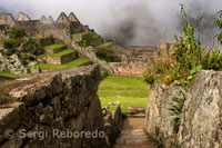 Interior del complex arqueològic de Machu Picchu.