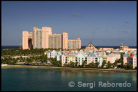 Vistas exteriores del Hotel Atlantis. Paradise Island-Nassau. Bahamas