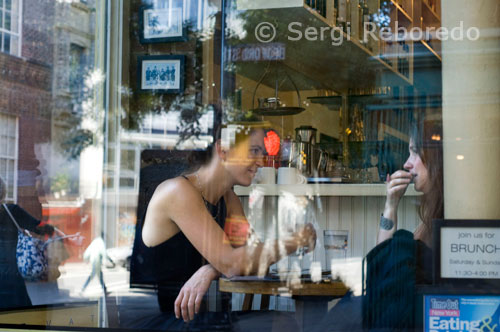 Dos amigas, disfrutan de buena compañía y una buena comida en uno de los restaurantes del barrio de Greenwich Village. En los años 60, el apacible barrio de Greenwich Village acogió a una importante comunidad gay, en una de sus calles. Estamos hablando de la famosa Christopher Street. Si repasamos la historia de Nueva York, nos daremos cuenta que casi a fines de la década de los 60´s, se realizó la más famosa revuelta entre policías y homosexuales. El problema se desencadenó en el bar Stonewall Inn, y este hecho supuso el comienzo del movimiento por los derechos de gays y lesbianas, demostrando así que en Greenwich Village también hubo espacio para el pedido de igualdad para todos sus habitantes. ¿Quién lo diría? Hay una cantidad de publicaciones para gays y lesbianas en los puestos de diarios  y revistas en Chelsea y en el West Village. También pueden obtener información en la revista Time Out New York que tiene una sección donde listan actividades y eventos; y visitar "Creative Visions Bookstore", una de las librerías más grandes de la comunidad