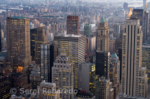 Vistas desde el Rockefeller Center.