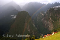 Vista de las montañas próximas al Machu Picchu. 
