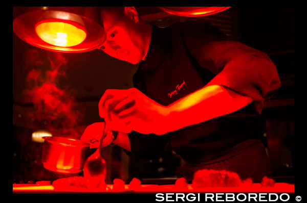 jeremy Tourret french chef of Sofitel Bangkok Sukhumvit. Bangkok. Thailand. Jerome Deconinck is Executive Sous Chef & Chef at L’Appart, the Sofitel Bangkok Sukhumvit’s unique rooftop venue. French national, Jerome Deconinck is a creative chef who has worked in some of the world's top kitchens and exclusive hotels.  He began his culinary journey as apprentice to Michelin star chef, Georges Paccard at his restaurant, La Ciboulette in Annecy, France. Jerome was awarded “Best Apprentice of Haute Savoie 1996”, and selected for the“Best Apprentice in France” contest. Celebrate L art de vivre in one the worlds most vibrant cities and in one of its top hotels Sofitel Bangkok Sukhumvit. Anticipate an exuberant bienvenue or welcome at the heart of this lively and cosmopolitan city. Savour rooftop champagne LOccitane fragranced spa journeys explorations of innovative Asian and European cuisine midnight workouts and afternoon swims amidst a lush landscape nine stories high. The downtown Bangkok hotels 345 rooms and suites soothe your senses with sophisticated surrounds of wood marble modern art home theatre systems luxurious bathrooms signature Sofitel MyBeds and panoramic cityscapes. For your Bangkok weddings meetings and events find an inspired and elegant home in Le Grand Ballroom and intimate Parisien-style salons. Meanwhile business travellers find a full range of expert business hotel services catering to their needs. Whether staying in our 5-star Bangkok luxury hotel for business or leisure you enjoy one the best locations in the city. The hotel stands on Sukhumvit Road one of the main arteries of Bangkok and places you steps from the BTS skytrain and MRT subway.