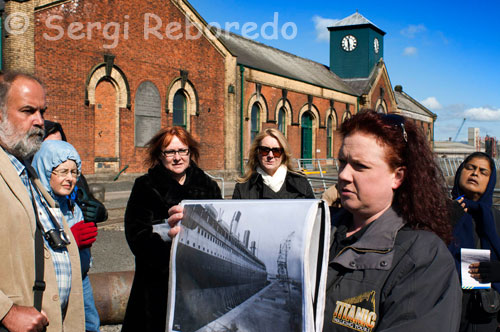 A guide shows the history of the Thompson Graving Dock. An iconic part of Northern Ireland's industrial history and the largest authentic Titanic landmark in the world is being given a new lease of life after receiving £1.5m to secure its preservation. The Thompson Graving Dock, which has divided the dry dock from the sea for over a century, has been falling into disrepair in recent years. Flooding is also a major threat which could result in the area being significantly damaged Environment Minister Alex Attwood announced the significant investment on Thursday - the largest single investment ever by the DOE in support of a scheduled historic monument. Work has now begun to protect the 880ft long Thompson Graving Dock which is a key part of the historic infrastructure of the Belfast Shipyards, and is scheduled for protection under Article 3 of the Historic Monuments and Archaeological Objects (NI) Order 1995. The work involves the creation of a permanent structure in the style of a gate outside the original dock gate. Currently under construction is a temporary coffer dam which will provide a dry working area around the original gate and Titanic slot. This will allow the construction of the permanent structure to safeguard the dock. The project is a joint venture by the DOE's Northern Ireland Environment Agency, which is funding the scheme, and the Northern Ireland Science Park, who are in charge of the dock's maintenance. Mr Attwood said: "The importance of the Thompson Graving Dock should be acknowledged; when it was completed in 1911 it was the largest dry dock in the world and without it the Titanic and its sister ships Olympic and Britannic, could not have been completed. "The dock is now over 100 years old and it is important that we take action to ensure its long term viability. The work will not only preserve the original dock gate but will also allow better public access to the dock and the working dock floor." 