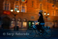 Bruges amb bicicleta. Bruges és una ciutat molt ciclista. En la majoria dels carrers d'un sol sentit en el centre, es pot circular en ambdues direccions. Als carrers més grans fora del casc antic, la majoria tenen carrils per a bicicletes. Hi ha moltes botigues de bicicletes de lloguer i és, amb molt, la forma més popular de transport a Bruges. Si s'allotja en un hostal, és possible que pugui aconseguir una bicicleta de forma gratuïta o obtenir un descompte. Si busquem una botiga de lloguer de bicicletes és probable que haguem de donar uns 20 euros com a dipòsit que es retornarà més tard i el lloguer serà de prop de 9 a 12 euros per bicicleta. Hi ha molts pobles petits al voltant de Bruges a què es pot arribar fàcilment en una bicicleta i és un viatge agradable de realitzar una vegada coneixem la ciutat. 