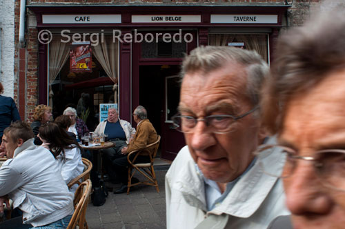 Cafe Taverne Lion Belge. Bruges. 