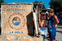 Formentera. Hippy Market, Pilar de la Mola, Formentera, Balearic Islands, Spain, Europe