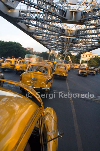 INDIA CROSSING THE RIVER GANGES The taxi is one of the few nostalgic icons that represent Kolkata. Countless love-tours; many a sight-seeing around the city of joy has been in these taxis. After surviving many rounds of makeover; like the trams and the rickshaws; threat-bell has rung for the taxis too. Some 35; 000 taxis ply on these streets everyday; ferrying at least three lakh passengers. Yet owners say their business is at an all time low. Thanks to the alleged onslaught of private shuttle cars and auto rickshaws. “Earlier there are examples where owners expanded their fleet from a single taxi to 20 taxis. These days it's just the opposite. Those who owned 20 taxis are barely managing to retain two; " said SK Guha, President, Bengal Taxi Association. Taxi service in Kolkata began a hundred years ago. They've been immortalized in many a movie by directors like Satyajit Ray and Aparna Sen. Over the years taxis evolved through various models to finally rest with the good old Ambassador. But now, like the Amby, these yellow cabs are fast losing out to new kids on the block." 