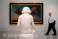 One of the sculptures on display inside one of the rooms of the Musée Fabre in Montpellier Agglomeration. This museum was created in 1825 through the generosity of Montpellier painter François-Xavier Fabre (1766-1837), who met him several collections. Its funds, which were subsequently increased by large donations from local artists as Bazille and Soulages, consist of more than 800 original works including paintings and sculptures by European artistic creativity (Rubens, Zurbaran, Veronese, Poussin, Géricault ...). After a complete renovation, finished in 2007, the works are presented chronologically from the Renaissance to our days.