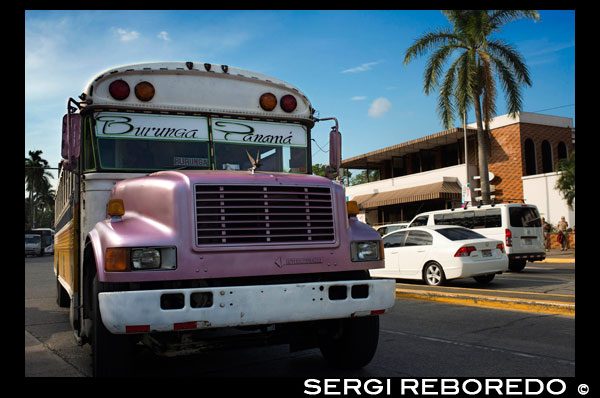 BUS RED DEVIL DIABLO ROJO PINTADO BUS PANAMÁ REPÚBLICA CIUDAD DE PANAMÁ. Camino de la terminal de la estación de autobuses Albrok. Panamá. Aquí viene el Diablo Rojo, el bus de Red Devil voladuras su bocina de aire y coleando en torno a un compañero "demonio" justo a tiempo para reclamar Irma Betancourt y otros viajeros de la mañana. Baste decir los Diablos Rojos ganan su nombre. "Están locos", dijo Betancourt, de 33 años, un ama de llaves en un hotel del centro, el embarque en un bulevar principal. "Todos sabemos que. Lo único que importa es conseguir la tarifa. Tantas veces hemos casi golpear a alguien. "Paseando por la ciudad de Panamá que es difícil pasar por alto estos autobuses malditos locos rodando por la ciudad. Autobuses escolares convertidos se utilizan como medio de transporte público barato. Cada autobús en la ciudad está decorada de forma individual que hace una captura interesante cada vez que rueda alrededor. El costo promedio para montar uno de estos autobuses es de 25 centavos! "Casi" puede hacer que su autobús uno de los afortunados, ya que se sabe que han tenido más de un par de almas para el bien de una camioneta. Su autobús en una mañana reciente es como cientos de otros, un convertido, en llamas autobús escolar americano fundido-off con el color, generalmente pesados ??sobre el rojo. Como si pintado por un artista de graffiti adicto a las películas de acción y deportes, a menudo se jactan, escenas de ensueño de fantasía, incluyendo, improbablemente, un Dumbledore se avecina de las películas de Harry Potter mirando a la señora Betancourt mientras se sube a bordo. El reggaetón, salsa y otras músicas-bajo pesado concuss el aire, para atraer a los corredores a los autobuses de propiedad privada. Silenciadores gruñir contribuyen a la banda sonora de las calles. Y nadie parrilla precie carece de una cadena salvaje de las luces de Navidad. Un típico: 25 centavos de dólar. "Ellos se convirtieron en el aspecto más dominante visual de la Ciudad de Panamá," dijo Peter SZOK, profesor de la Universidad Cristiana de Texas en Fort Worth que ha estudiado los autobuses y el arte popular de Panamá. Es una tradición en la región en otros lugares, en otras ciudades de Panamá, así como en países como Suriname, donde los autobuses están adornadas con retratos políticamente teñidas de héroes y bandidos. Pero aquí, al menos, el viaje está llegando a su fin. Los autobuses, muchos de ellos se retiró de las escuelas de la Florida, han sido la columna vertebral del transporte público aquí por más de cuatro décadas, con la tradición de decorar los vehículos utilizados para el transporte público de ir aún más atrás. Sr. SZOK traza la forma de arte a un deseo de reflejar estilos de la música latina y una vida idealizada. Ciudad de Panamá, sin embargo, se está modernizando rápidamente, con un horizonte de imponentes y en expansión los centros comerciales que los promotores esperan que lo puso en el mapa como otra de Singapur. Con eso ha recorrido un empuje para la orden. Un metro se está excavando. Las vías de acceso están siendo construidos o planificados. Los Diablos Rojos, propiedad y operado por sus conductores sin horario fijo de bienes, se está eliminando gradualmente en favor de algo decididamente más vainilla y benigna, un sistema Metro Bus con vehículos blancos cuadradas genéricos conocidos en cualquier ciudad. El único toque de color es una barra naranja. "Seguro, cómodo y fiable", es el lema. Hay incluso un mapa de la ruta. El presidente Ricardo Martinelli, cuyo gobierno ha defendido el nuevo sistema, ha señalado que los nuevos autobuses como una señal de progreso, culpando a los Diablos Rojos de accidentes y acusándolos de servicio fiable. "Ellos van a correr de un extremo de la ciudad a la otra, matando a la gente, matando a sí mismos", dijo en un discurso en Washington en abril. "Sí, un montón de personas perdieron la vida." Pero los autobuses Metro, también, están llegando quejas, principalmente para el servicio es lento. Se espera que el precio de 25 centavos en la mayoría de las rutas que aumente a 45 centavos de dólar el próximo año, y ya se está dibujando muecas. Algunos han empezado a llamar a ellos los Diablos Blancos, los Diablos Blancos. "Hey! La línea comienza ahí atrás, "varias personas gritaron en un centro abarrotado Metro Parada de autobús como su paseo por fin llegó en un aguacero. "Mira a esta larga línea y poco refugio de autobús", dijo David Polo, de 33 años, que había estado esperando durante más de 20 minutos. "Los nuevos buses pueden ser más seguros, pero necesitan más de ellos." Funcionarios de transporte de Panamá dijo que los Diablos Rojos, que suman cerca de 1.200 en los últimos años, se habría ido a finales de este año, pero el plan se ha retrasado más de una vez como el nuevo sistema pretende contratar y conductores de trenes. A medida que los diablos rojos desaparecen - algunos de ellos, en el último giro del destino, convertidos de nuevo a los autobuses escolares, y otros desmontados para el desecho o sentados en Boneyards autobuses - algo un poco inesperado ha surgido. La simpatía por los Diablos Rojos. La nostalgia va de la lengua en la mejilla - un "Guarde el Diablo Rojo" video de YouTube pretende llorar al final de perder sus billeteras de los turistas, entre otras cosas, en ellos - a remordimientos auténticos. "Es una pérdida de parte de nuestra cultura", dijo Analida Galindo, co-director de la galería de arte Diablo Rosso en el histórico barrio del Casco Viejo. Sí, el nombre de la galería es una obra de teatro sobre el nombre de los Diablos Rojos. La galería vende puertas del autobús pintado por uno de los más prolíficos artistas Red Devil, Oscar Melgar, por 2.500 dólares (ningún comprador aún). Sr. SZOK dijo que los pintores eran en gran parte autodidacta, muchos de ellos los hijos de inmigrantes de las Indias Occidentales, aunque algunos en los últimos años se habían ido a la escuela de arte. Por lo general pagan $ 2.000 y hasta pintar los autobuses por lo que algunos son un caleidoscopio de imágenes, mientras que, en otros, el amarillo ha sido apenas pintado encima, dependiendo de los medios del conductor. "Fue una gran tradición que la gente va a perder", dijo uno de los pintores, Ramón Enrique Hormigueros, conocido como Monchi. "Aquí es Navidad, y ¿qué voy a hacer? No tengo nada. "Algunos propietarios también se han quejado de que los 25.000 dólares que el gobierno les está ofreciendo en compensación por renunciar a sus autobuses puede parecer generoso, pero no los llevará muy lejos. Varios conductores dijeron que no podían conseguir trabajo con Metro Bus debido a sus registros de conducción pobres, aunque el nuevo sistema ha contratado a muchos pilotos de Red Devil. Otros pilotos dijeron que habían sostenido durante mucho tiempo un segundo empleo y encontrarían otro trabajo. "Todo tiene que llegar a su fin algún día," un conductor, Juan Estanciola, dijo hace unos días fuera de su autobús pintado con modestia, que es todo blanco con ribete morado y lleva refranes como "No dejes que mi presencia ensuciar con su mente . "Él habló en la puerta de su autobús, que acababa de chocar con un taxi en una tarde lluviosa. "Fue su culpa," dijo. "Él cortó en frente de mí. Ellos no saben cómo conducir ".