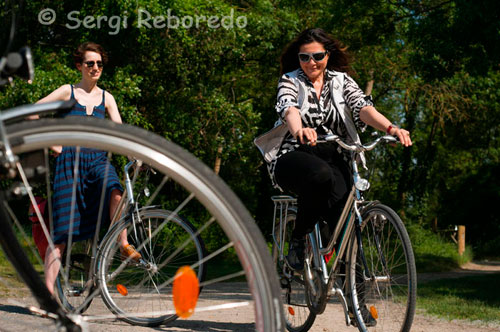 Fontevraud bike ride to Saumur. Twenty miles of bicycle from Fontevraud and arrived at the gates of Saumur, a small town at the gates of the Loire. In this city are above the quality of its wines, horses and mushrooms, although the medieval castle can be seen from anywhere in the city also deserves praise.