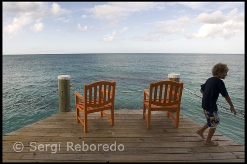 Compass Point has beach, poolside and decks for cooling out and catching the bahamian rays.