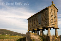 A hórreo in the vicinity of San Salvador de Duio. Fisterra.