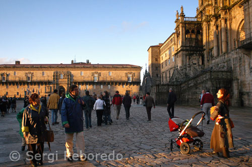 Obradoiro Plaza. Santiago de Compostela.