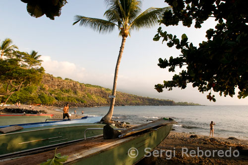 Playa de Ho’okena. Big Island. DONDE COMER Le Mer. Restaurante especializado en platos de selecta cocina francesa con énfasis provenzal. Desde el segundo piso en el que se encuentra disfruta de una vistas privilegiadas. Halekulani Hotel, 2199 Kalia Rd. O’ahu  Joe´s Bar @ Grill. Elegante establecimiento tradicional que sabe combinar de manera exquisita platos hawaianos y europeos. 131 Wailea Ike Pl. Wailea. Maui.   Roy’s Waikoloa Bar @ Grill. Esta división del mundialmente famoso restaurante Roy’s sirve la mejor comida hawaiana de la zona con platos elaborados de forma muy creativa. Waikoloa.   