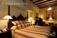 One of the rooms at the Hotel Monasterio Orient Express. Cuzco.